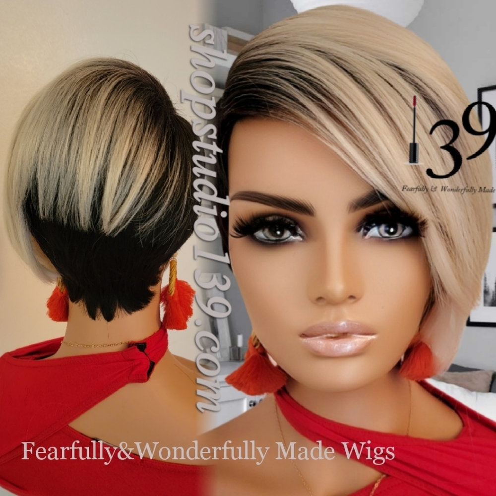 Yes ma’am human hair pixie wig